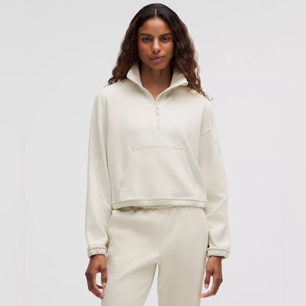 Lululemon Brushed Softstreme Half Zip